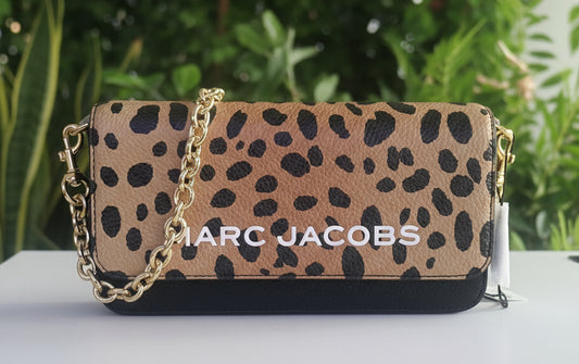 Marc Jacobs Cheetah Small Shoulder Flap