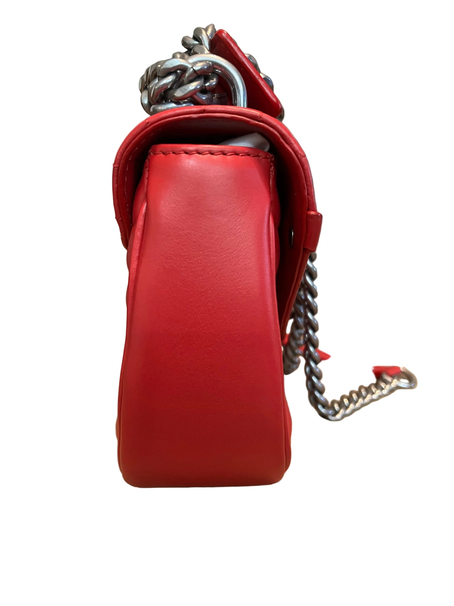 Louis Vuitton New Wave MM Calfskin Red