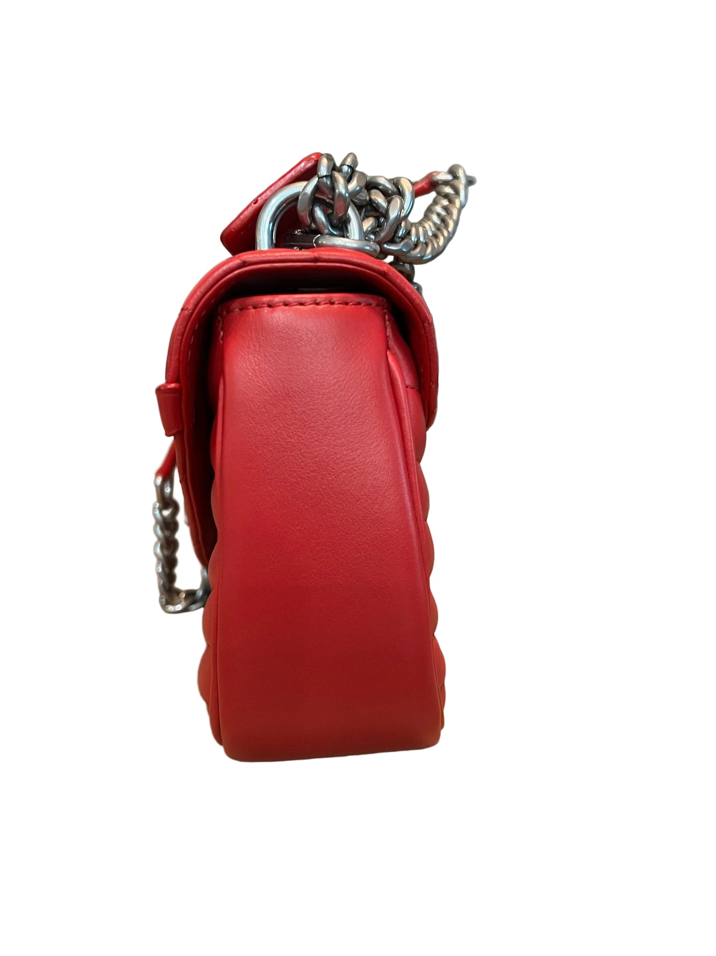 Louis Vuitton New Wave MM Calfskin Red