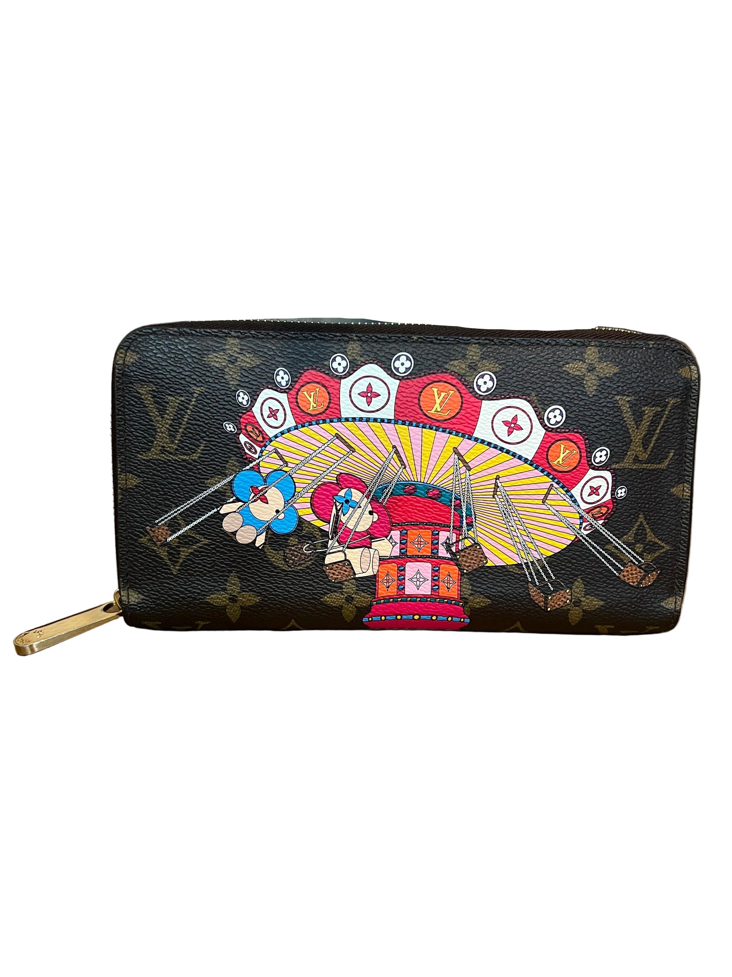 Louis Vuitton Christmas Animation Swing Zippy Wallet