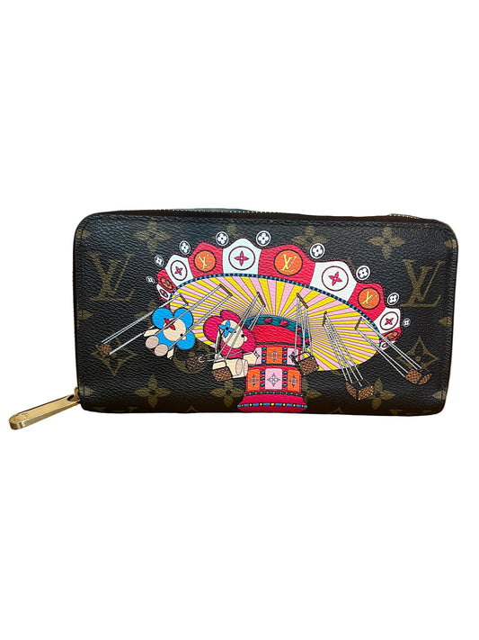 Louis Vuitton Christmas Animation Swing Zippy Wallet