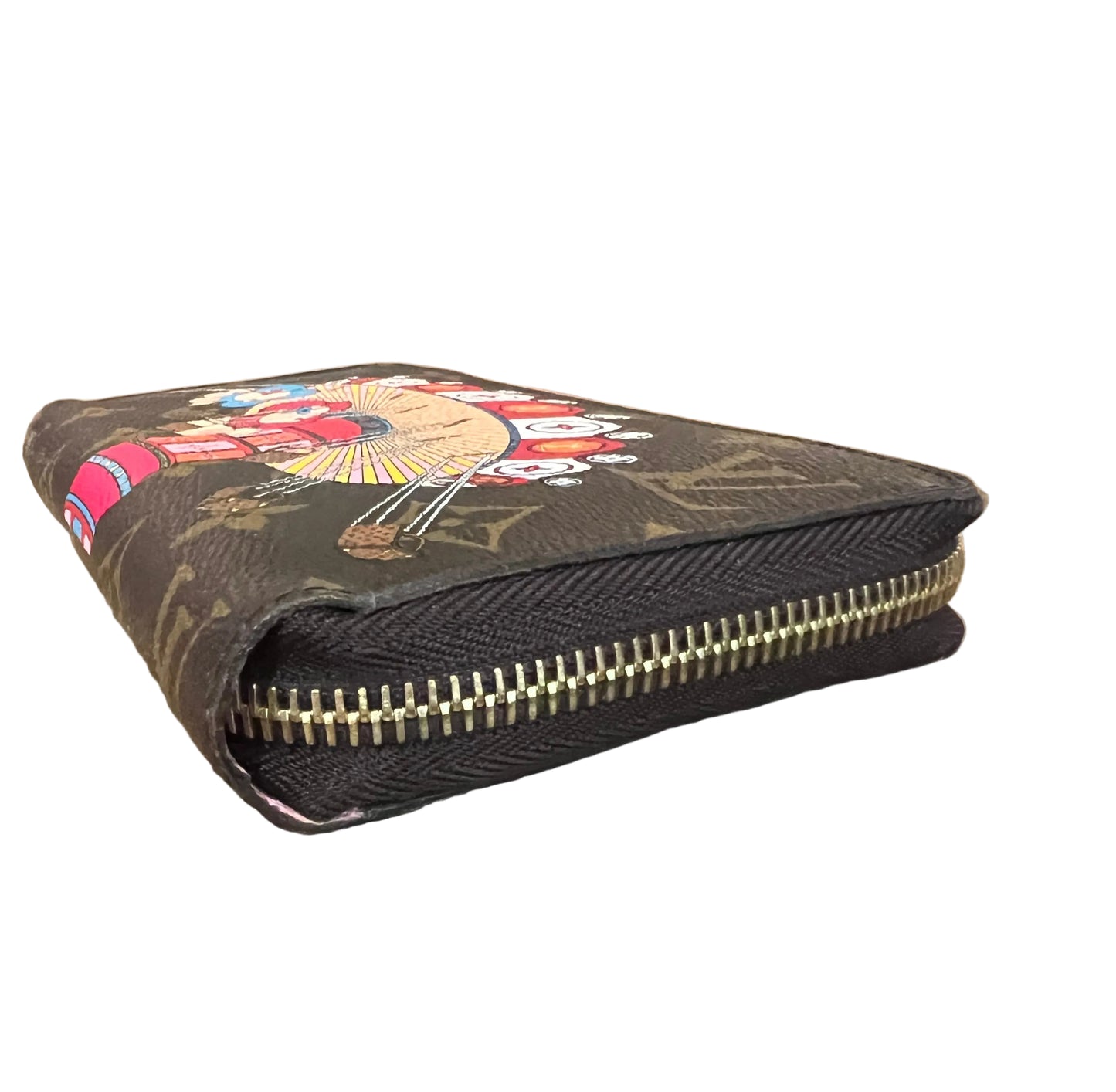 Louis Vuitton Christmas Animation Swing Zippy Wallet