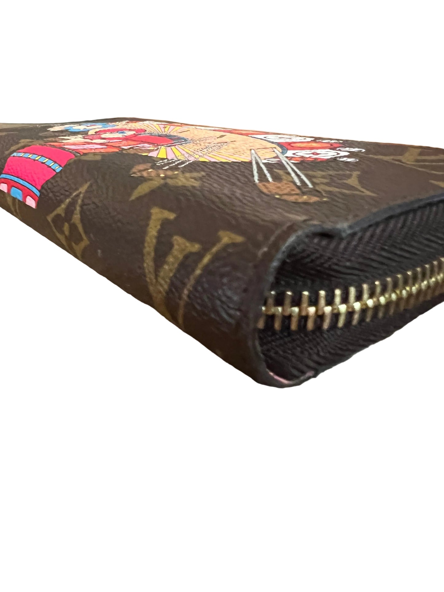 Louis Vuitton Christmas Animation Swing Zippy Wallet
