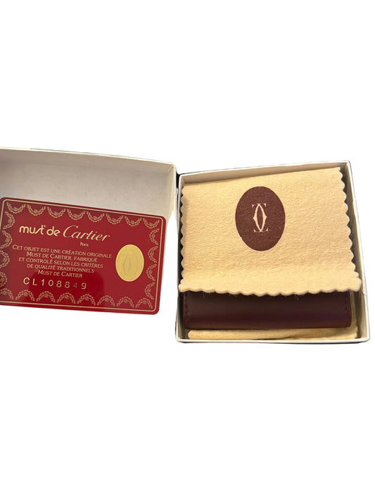 Cartier Vintage Wallet Full Set