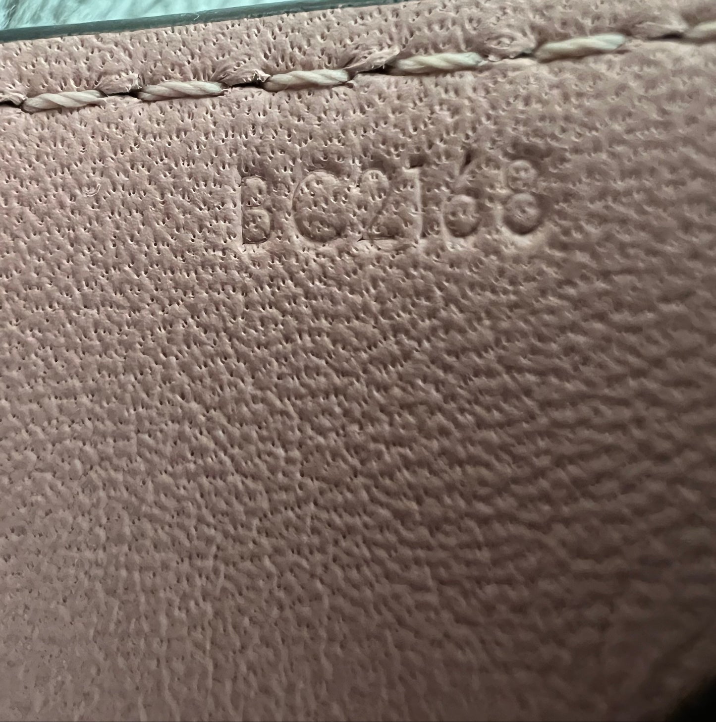 Louis Vuitton Monogram and Pink Bandouliere Strap