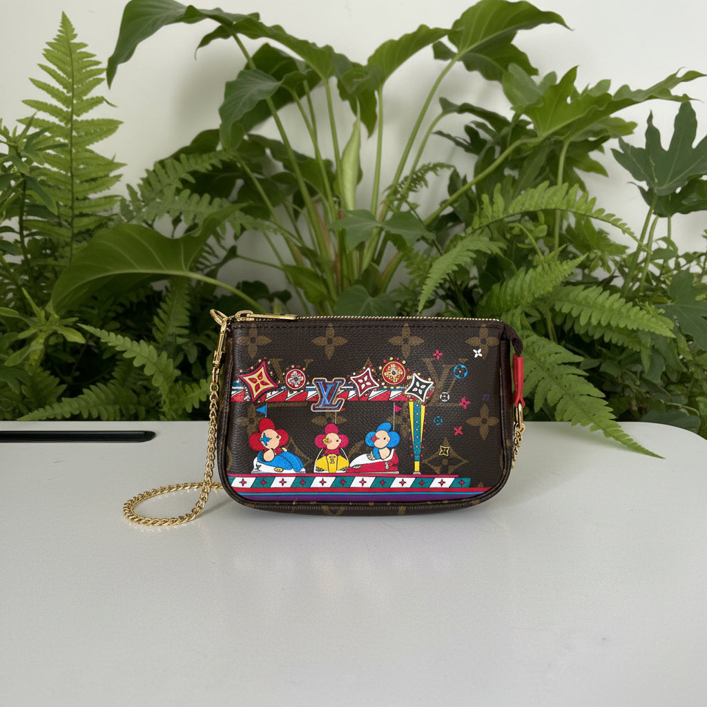 Louis Vuitton Christmas Animation Mini Pochette