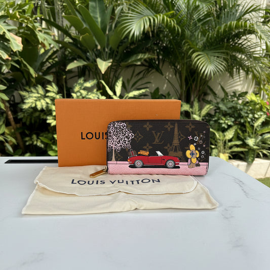 Louis Vuitton 2019 Christmas Animation Zippy Wallet