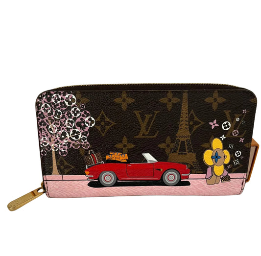 Louis Vuitton 2019 Christmas Animation Zippy Wallet