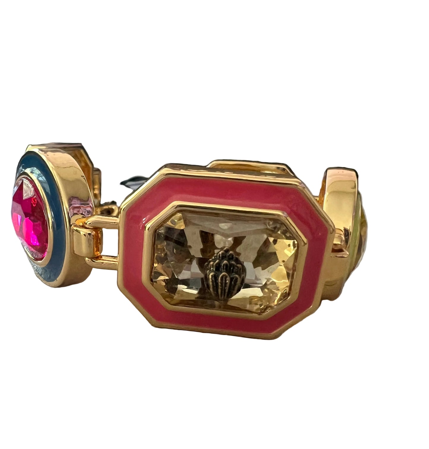 Kurt Geiger Rainbow Stone Statement Bracelet
