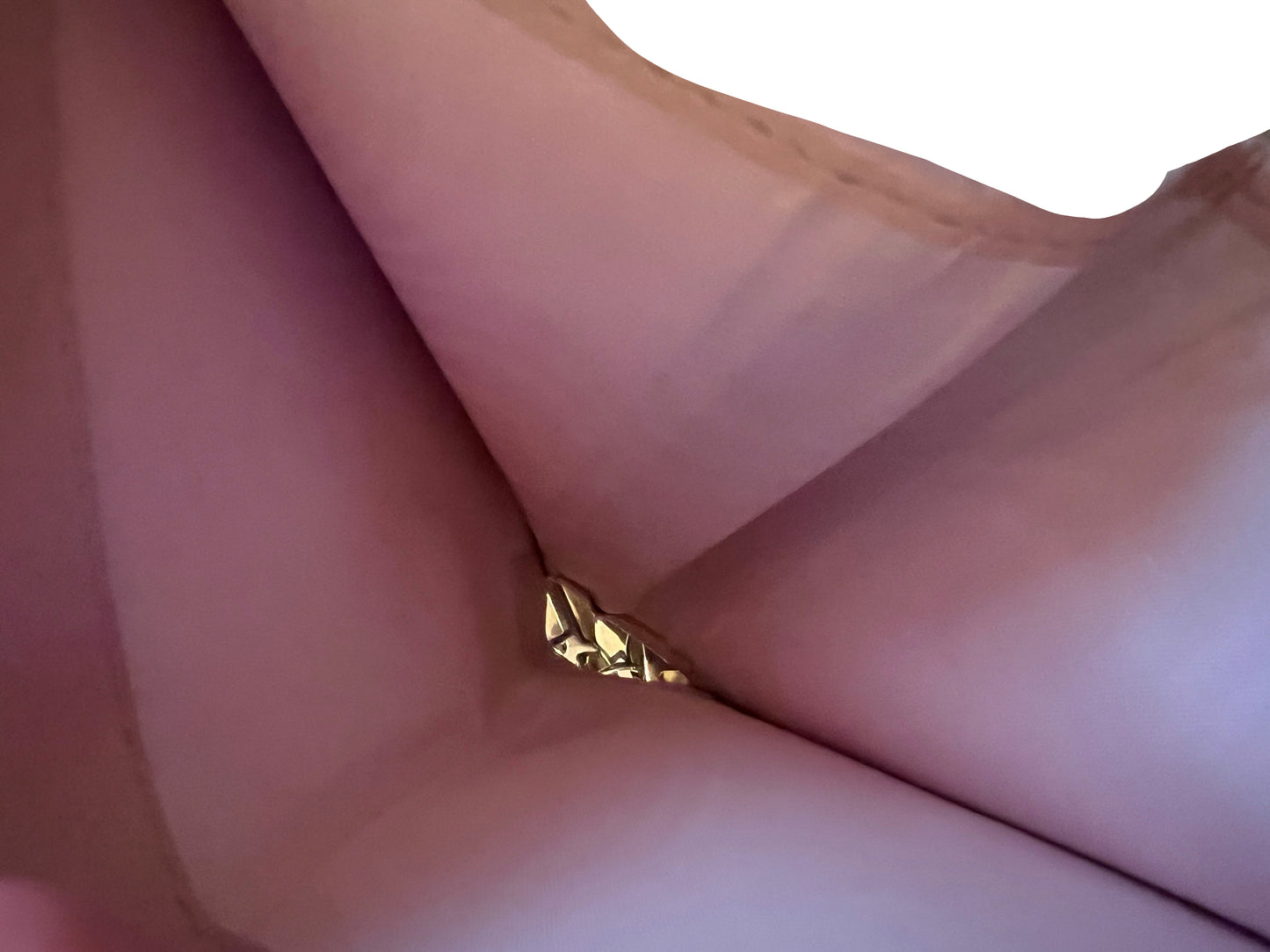 Dior Patent Cannage Lady Dior Pink Wallet