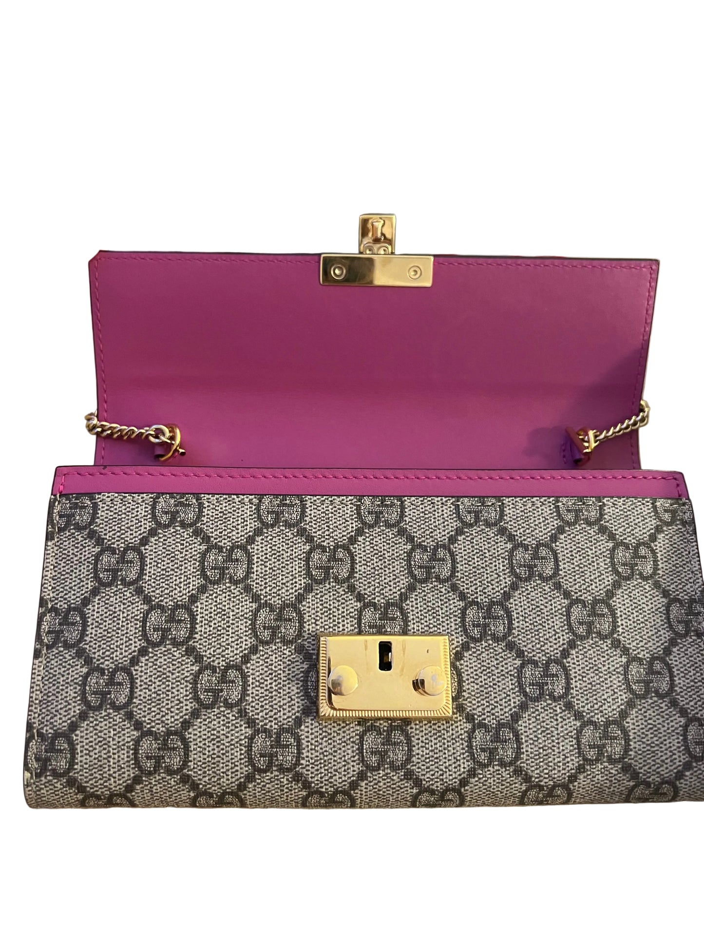 Gucci Supreme GG Wallet on Chain