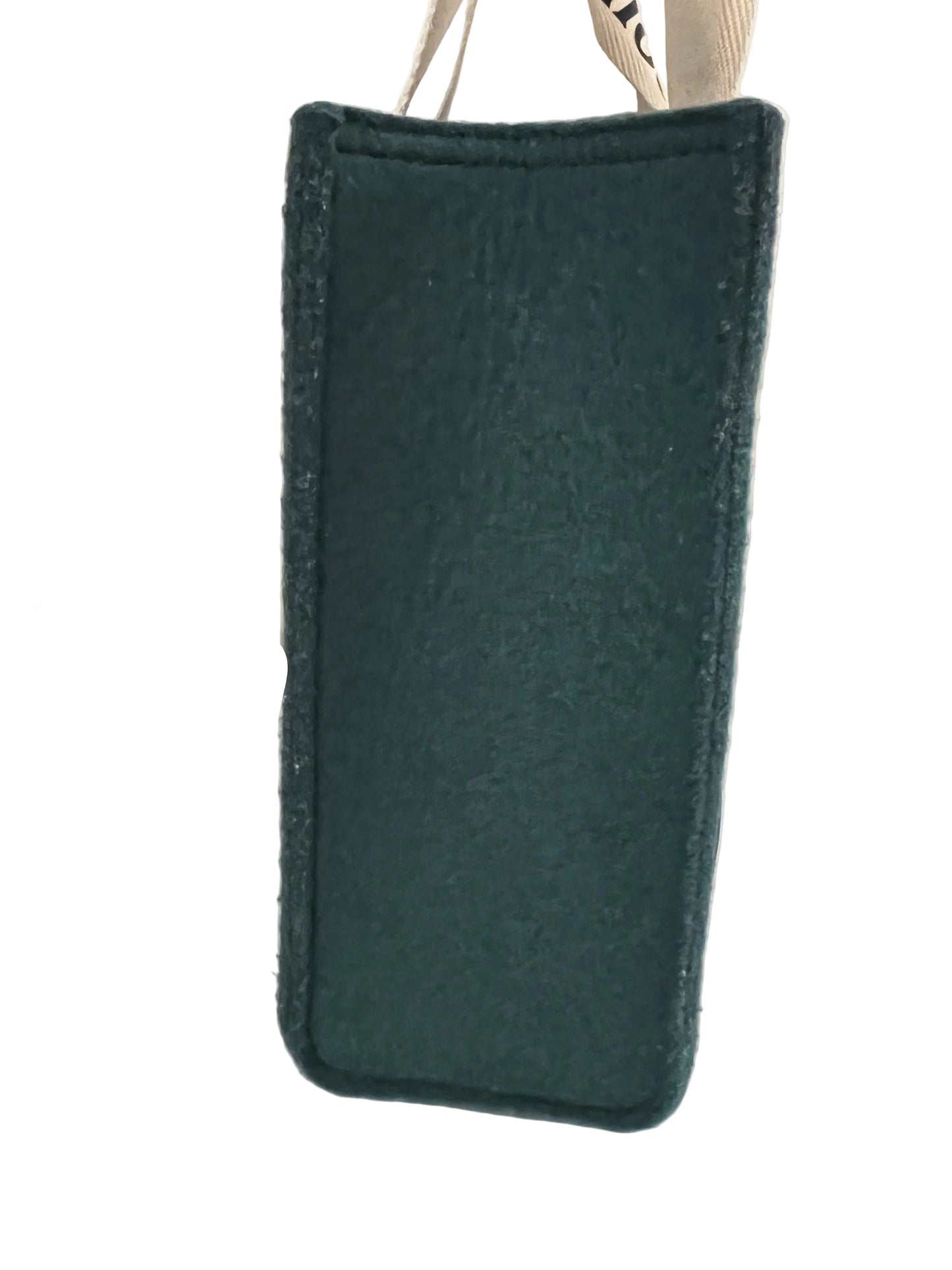 Chloe Green Woody Felt Tote Medium