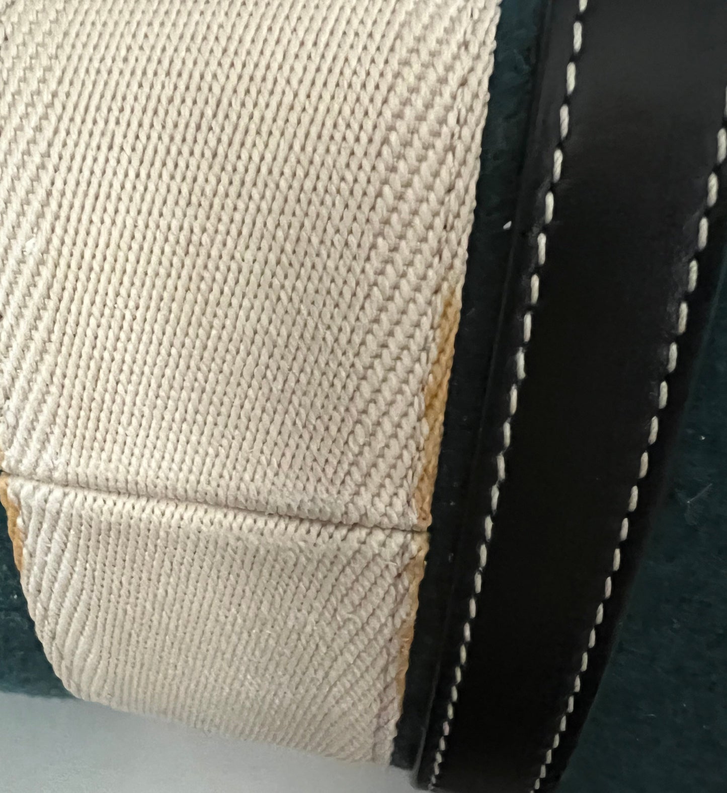 Chloe Green Woody Felt Tote Medium