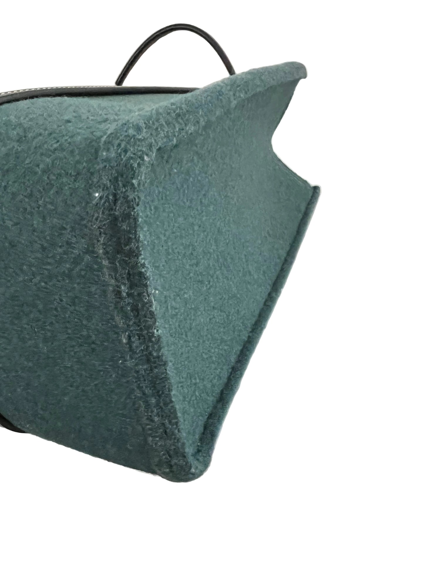 Chloe Green Woody Felt Tote Medium