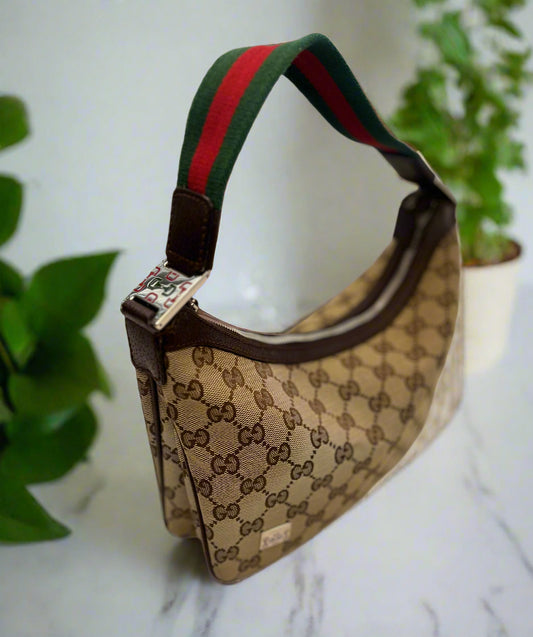 Gucci Small Pop Web Hobo