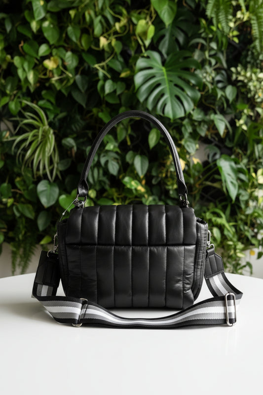 Think Royln Nylon Gunmetal Bag