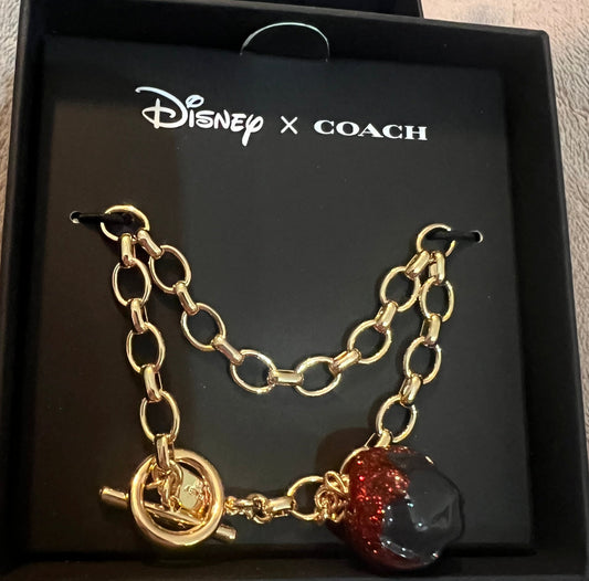 Coach X Disney Poison Apple Necklace