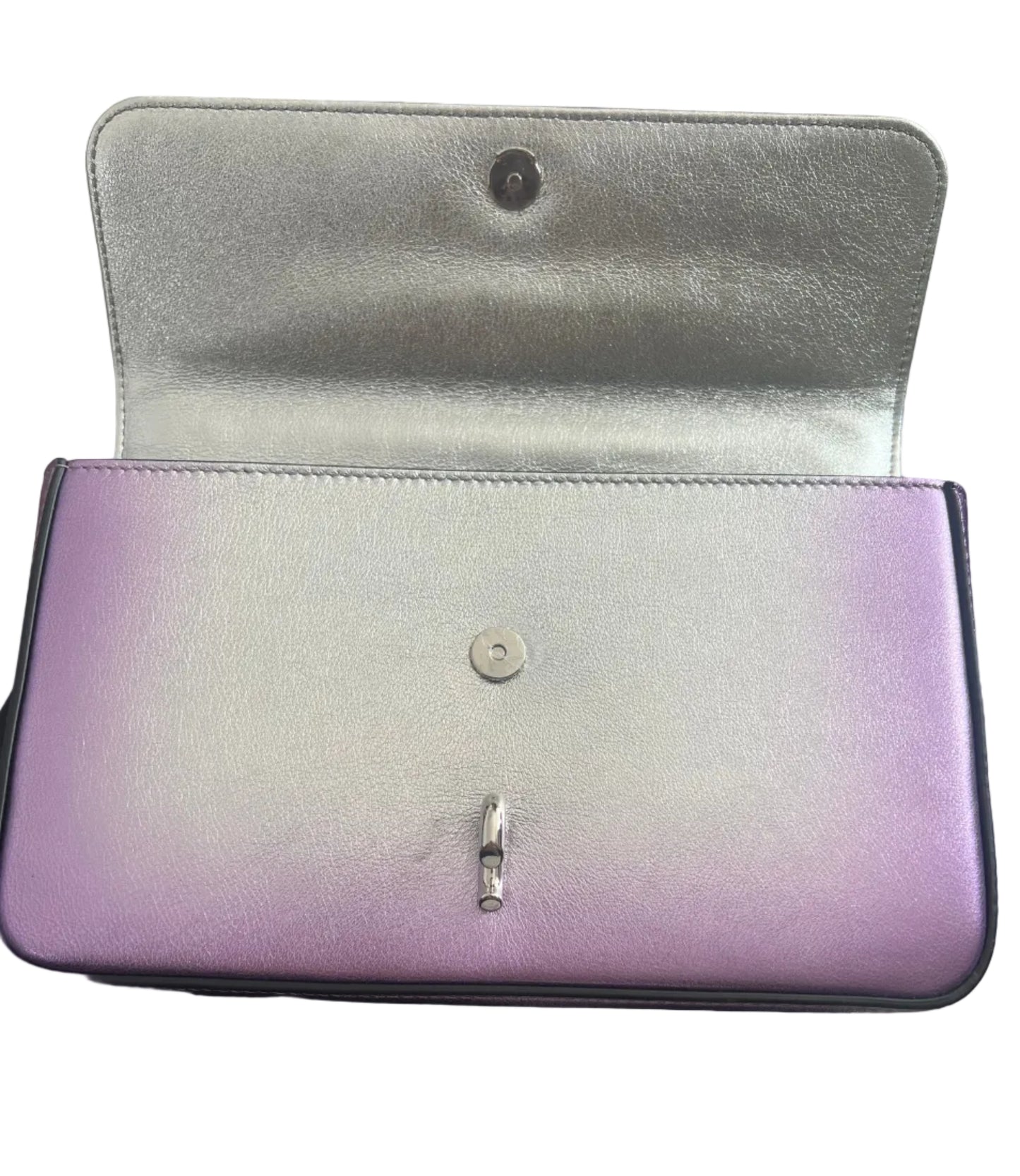 Tom Ford Purple & Silver Ombré Shoulder Bag