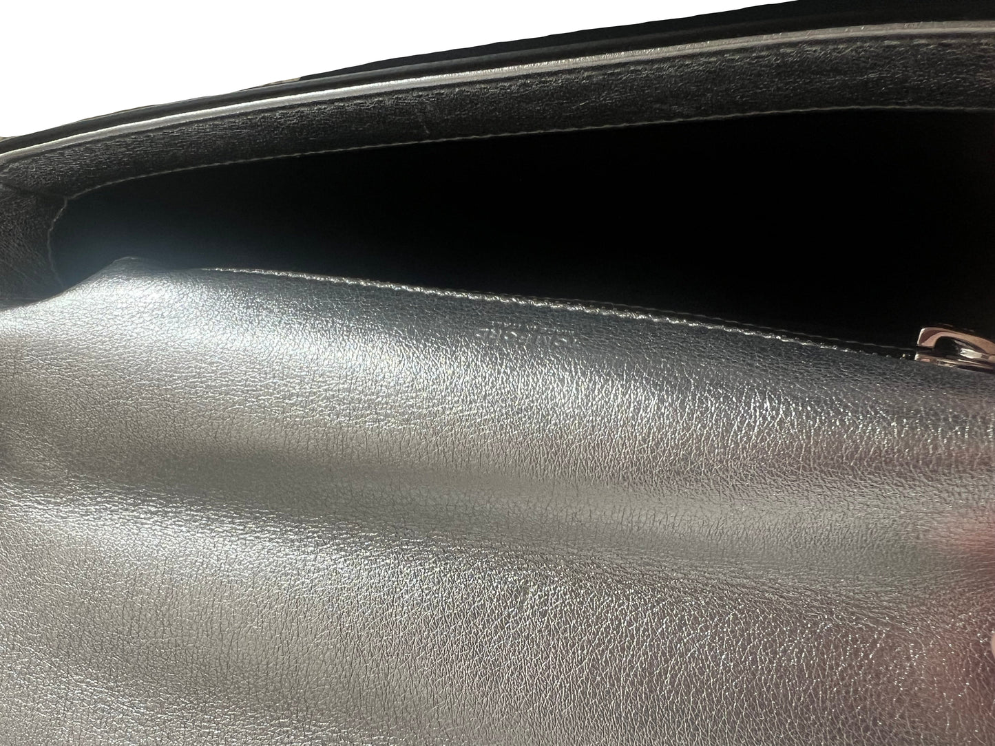 Tom Ford Purple & Silver Ombré Shoulder Bag