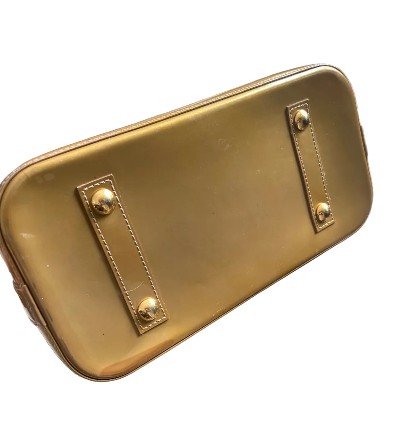 Louis Vuitton Gold Vernis Alma