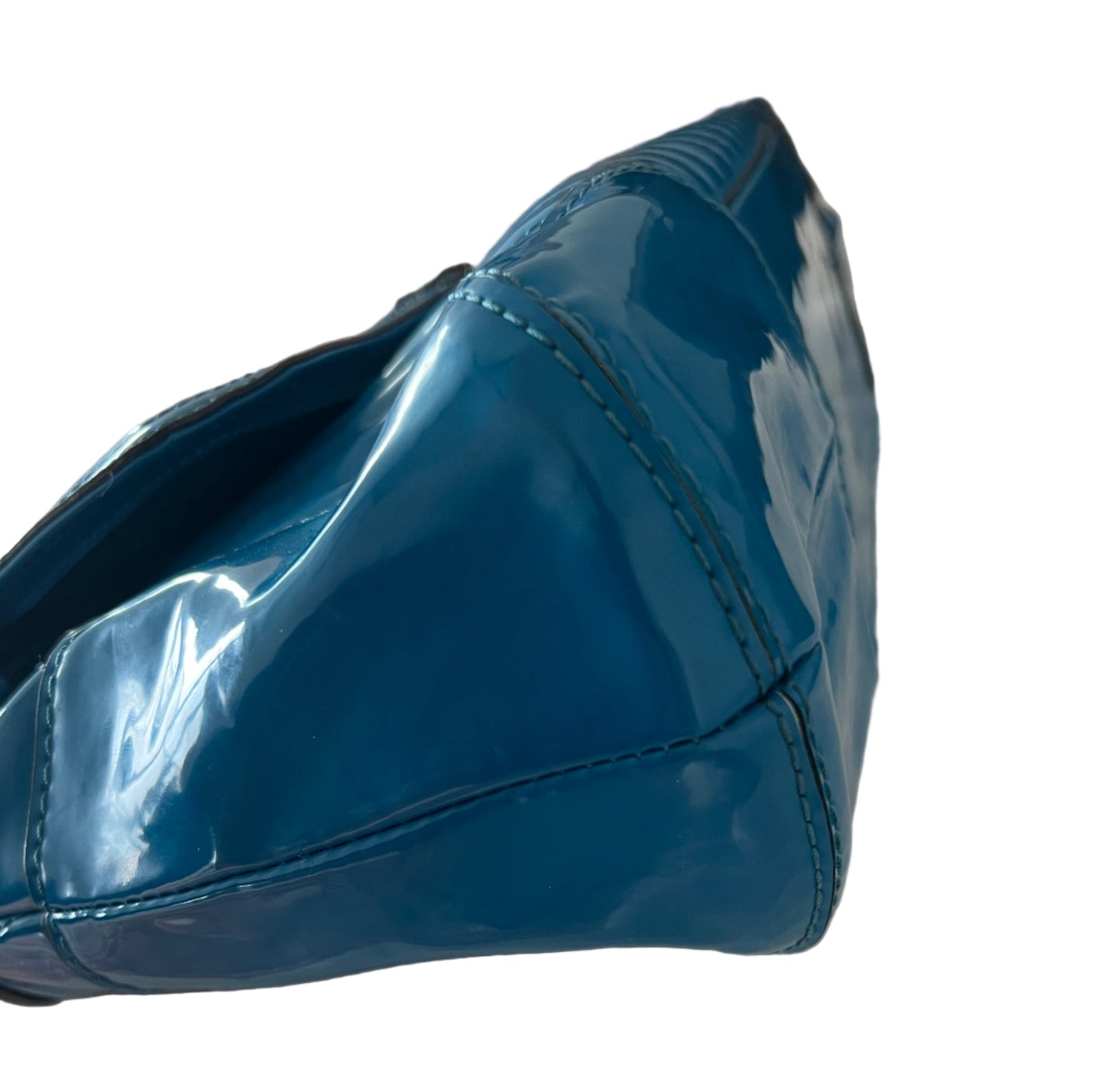 Coach Patent Blue Satchel