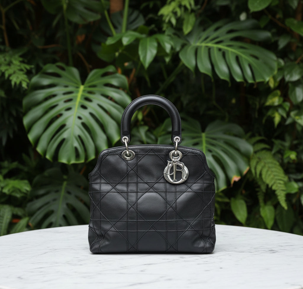 Dior Cannage Medium Granville Tote