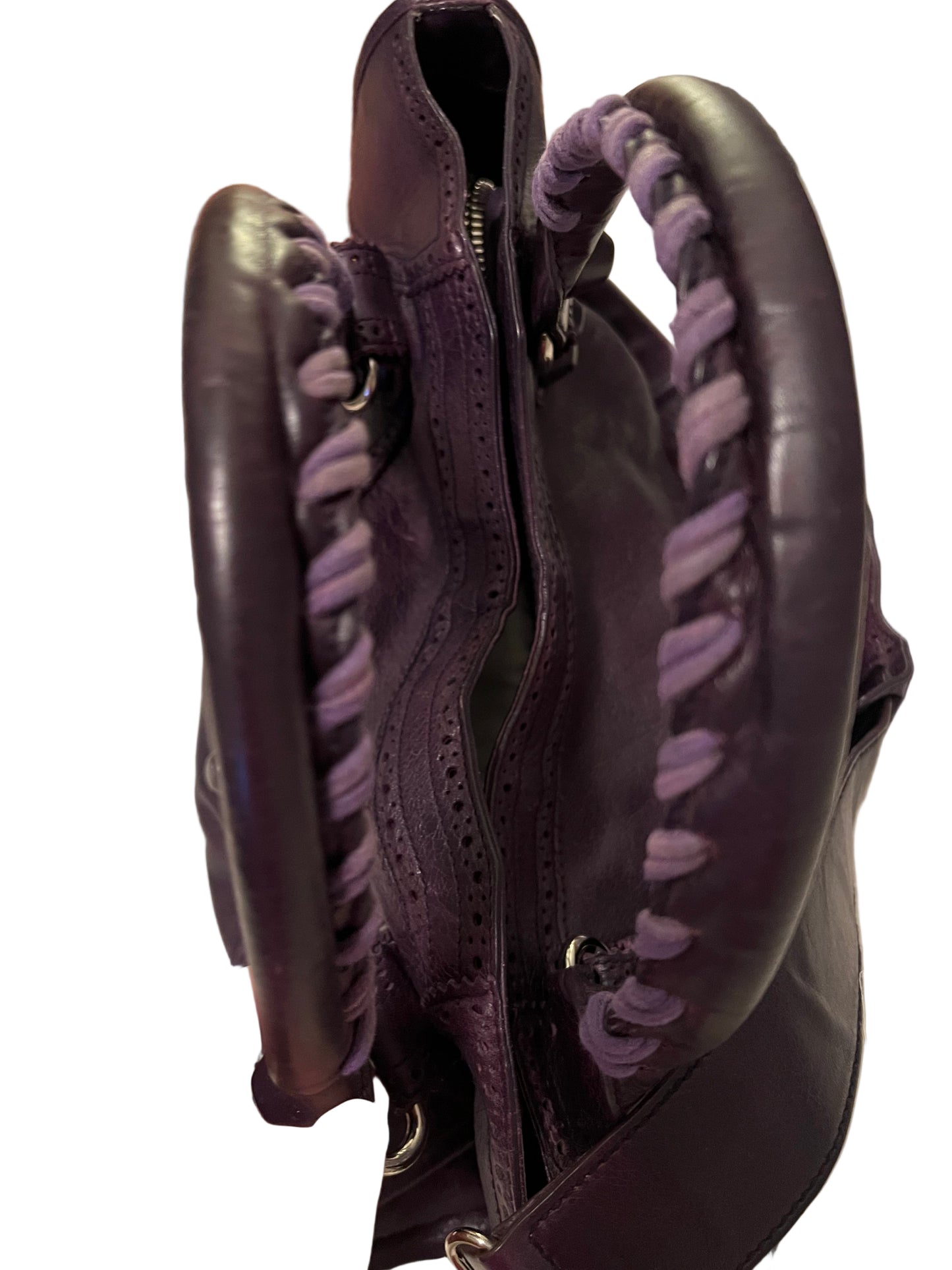 Balenciaga Dark Purple City Bag