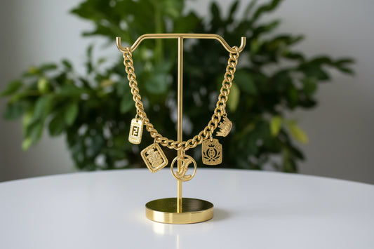 Fendi Vintage Charm Necklace