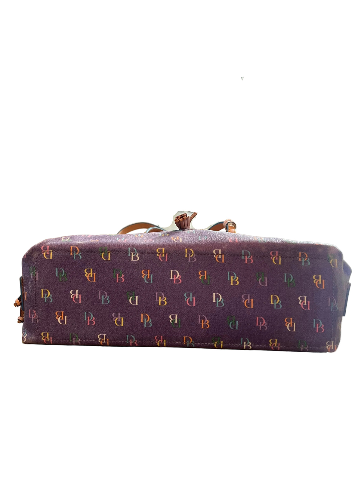 Dooney & Bourke Purple Multicolor Tote