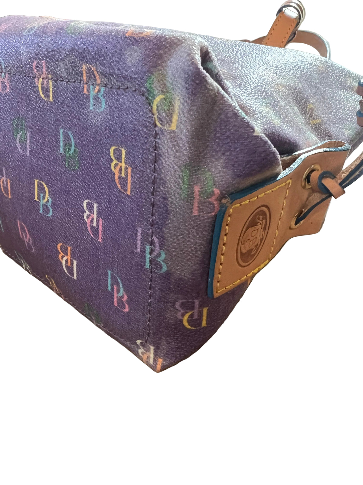 Dooney & Bourke Purple Multicolor Tote