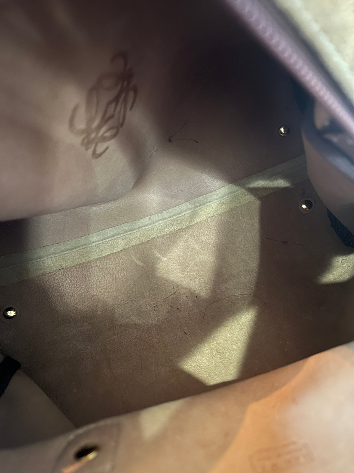 Loewe Tam Suede Amazona