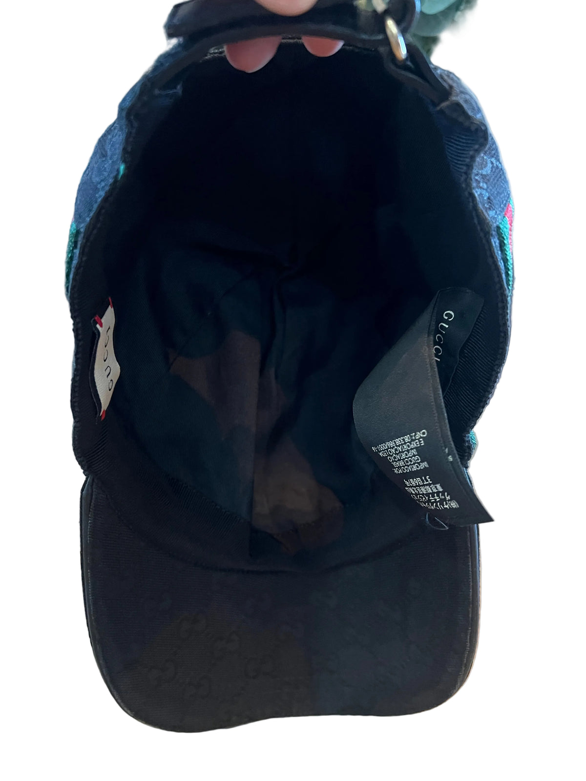 Gucci Black GG Baseball Hat