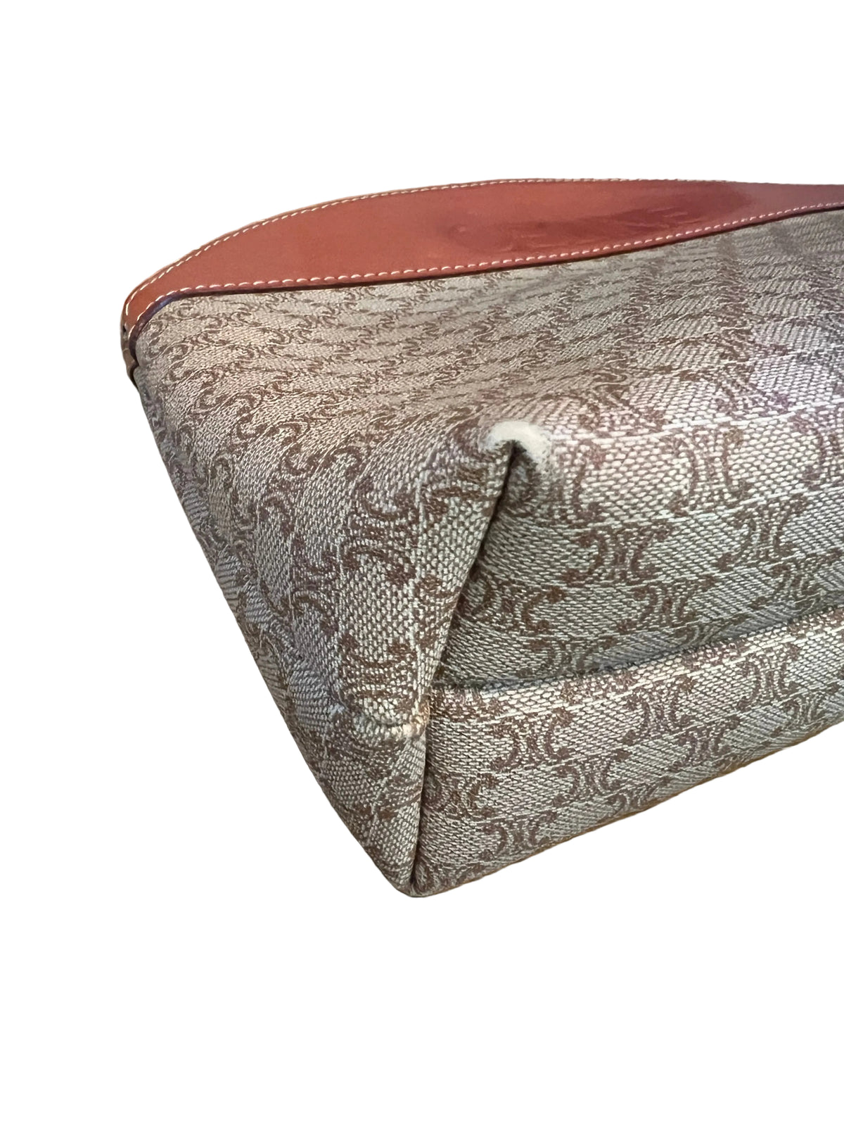 Celine Vintage Triomphe Large Cosmetic Pouch