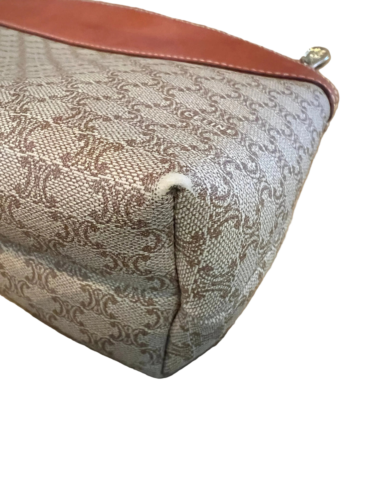 Celine Vintage Triomphe Large Cosmetic Pouch
