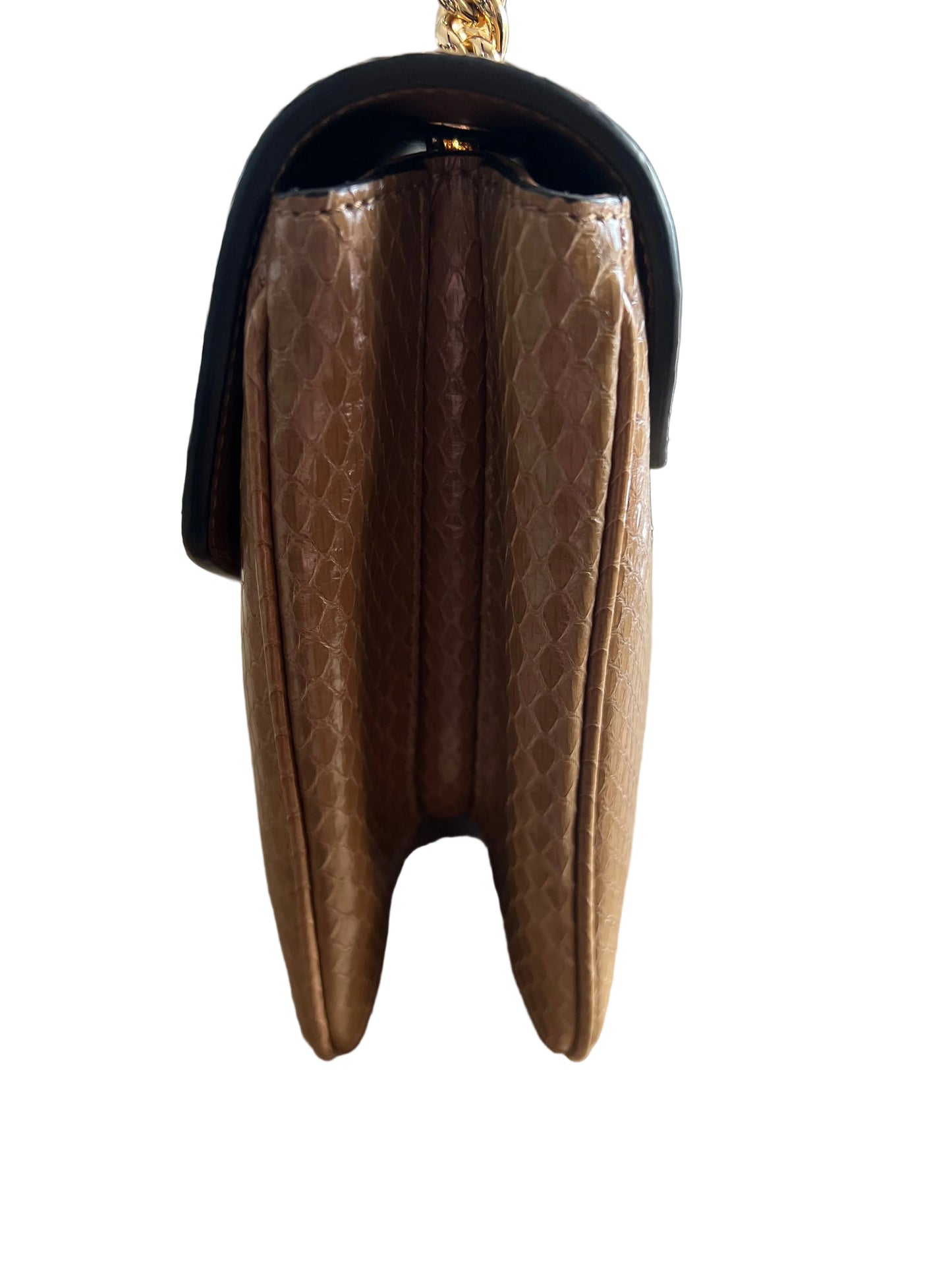 Gucci Snakeskin Rajah Medium Shoulder Bag