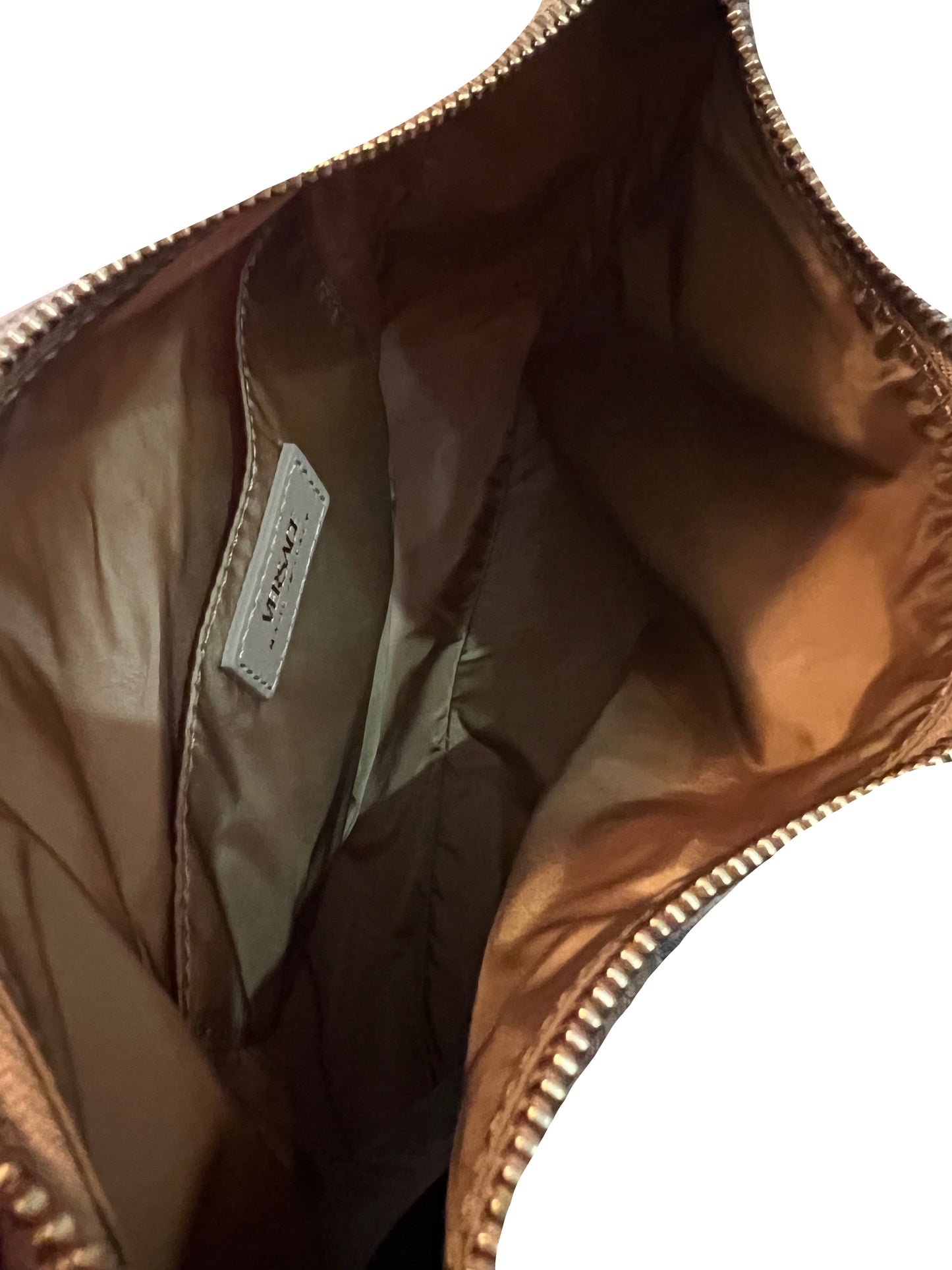 Versace Beige Nylon Crossbody