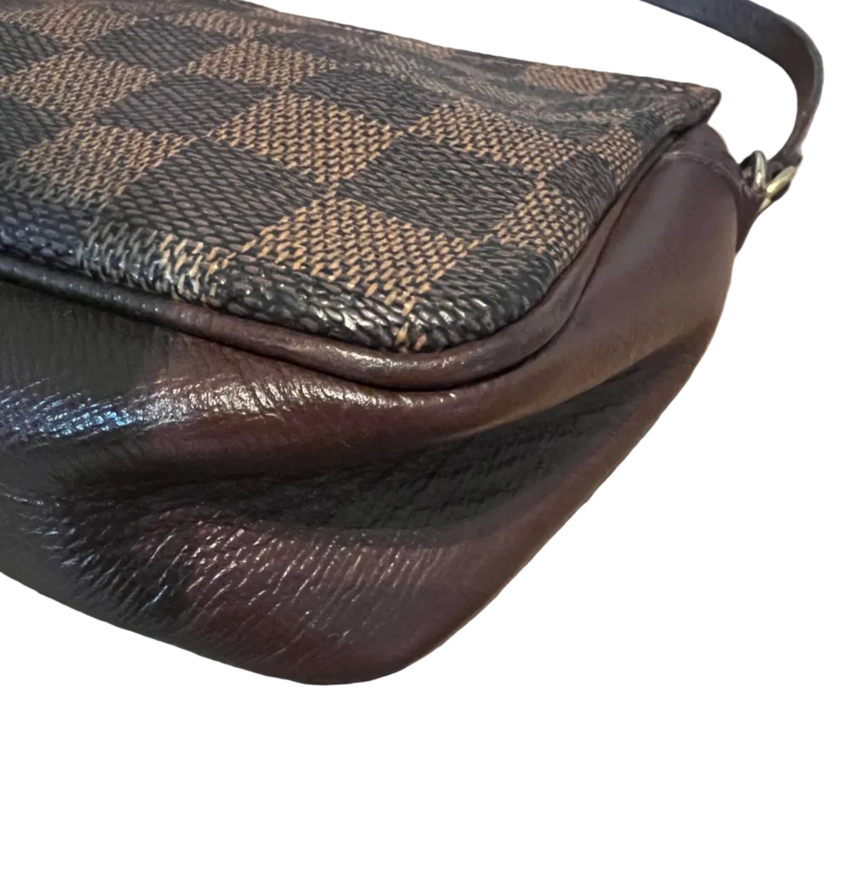 Louis Vuitton Damier Ebene Trousse Make Up Bag Pochette
