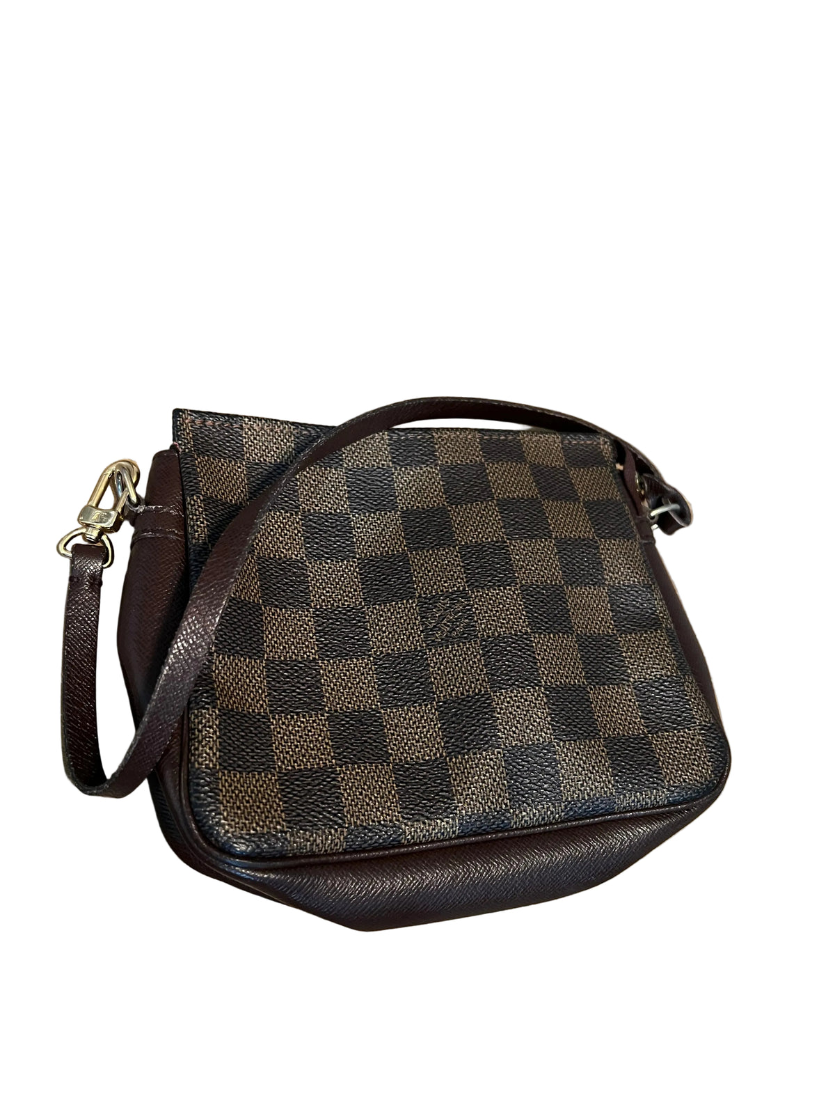 Louis Vuitton Damier Ebene Trousse Make Up Bag Pochette