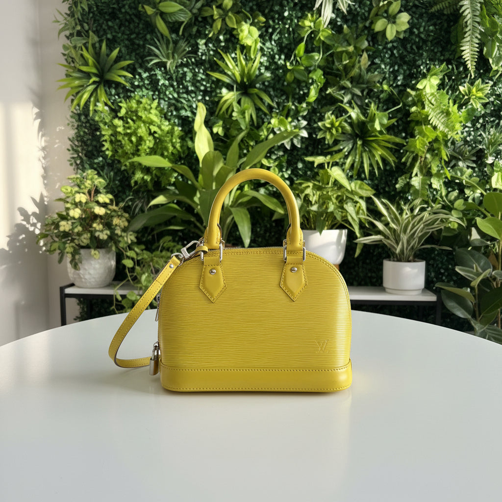 Louis Vuitton Epi Alma BB - Pistache