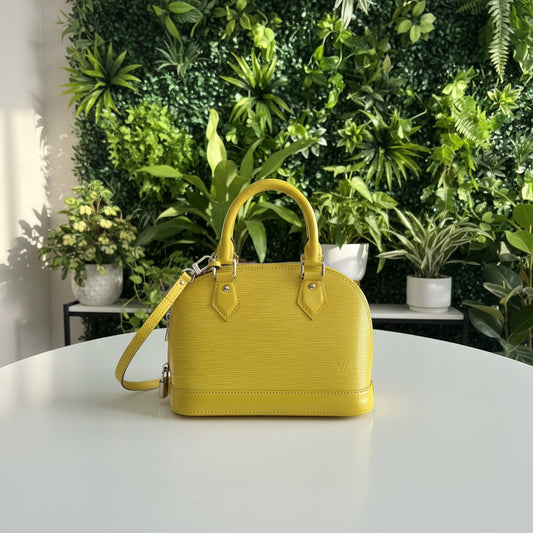 Louis Vuitton Epi Alma BB - Pistache