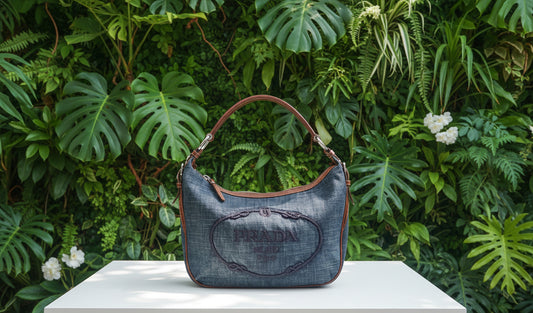 Prada Denim Hobo Bag