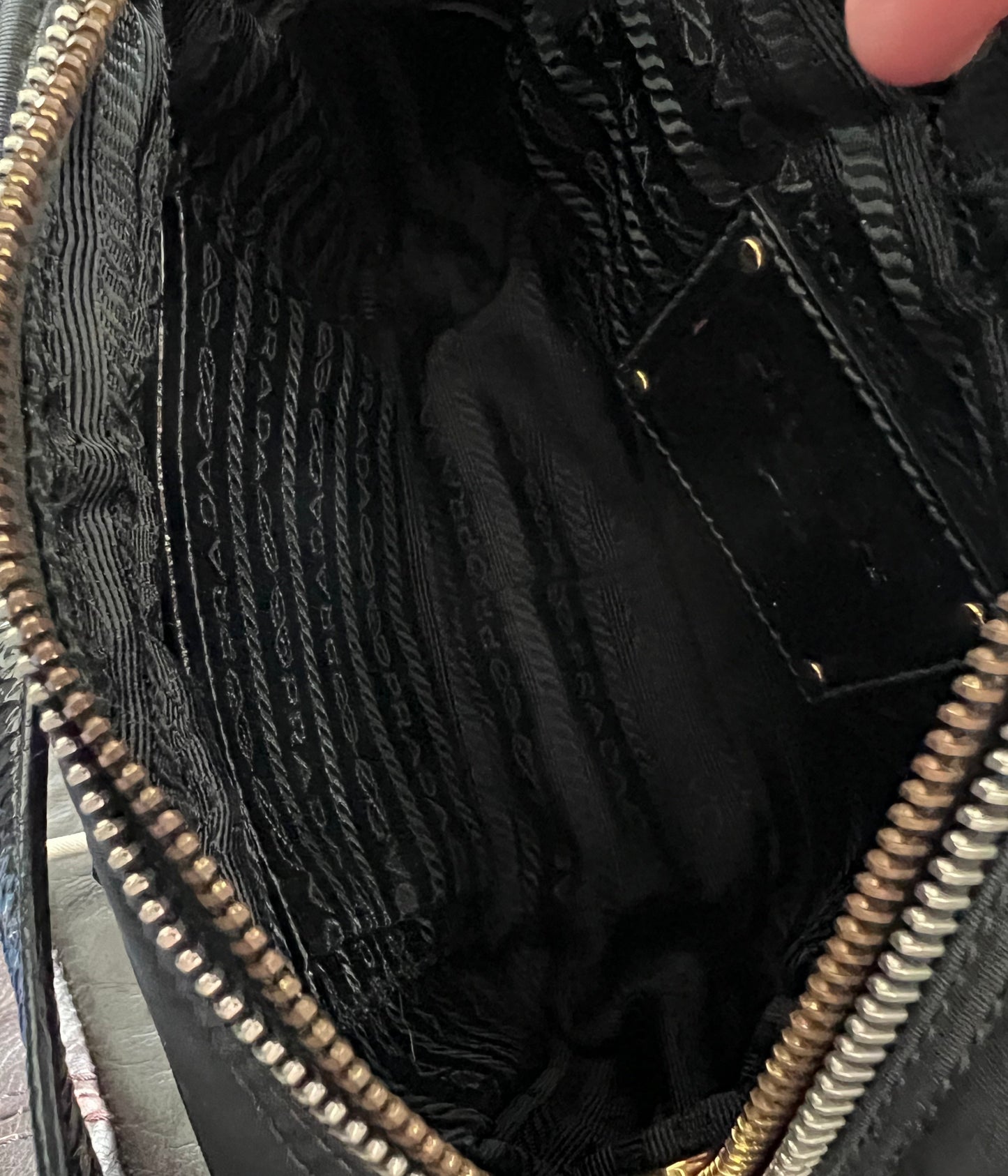 Prada Nylon Jeweled Pietre Crossbody
