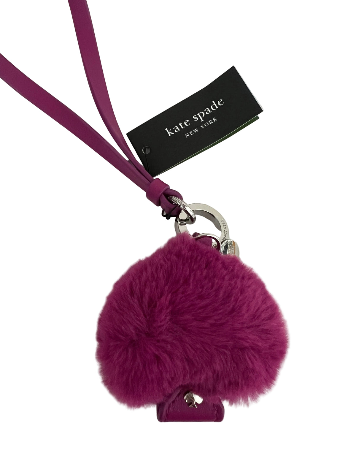 Kate Spade Mini Furry Spade Monster Bag Charm