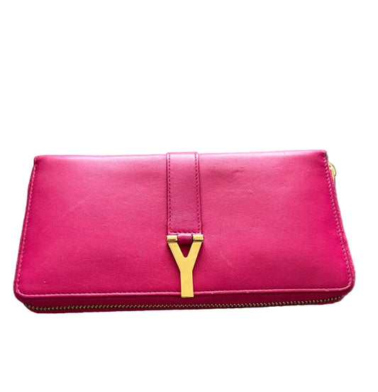 Saint Laurent Y Ligne Leather Wallet