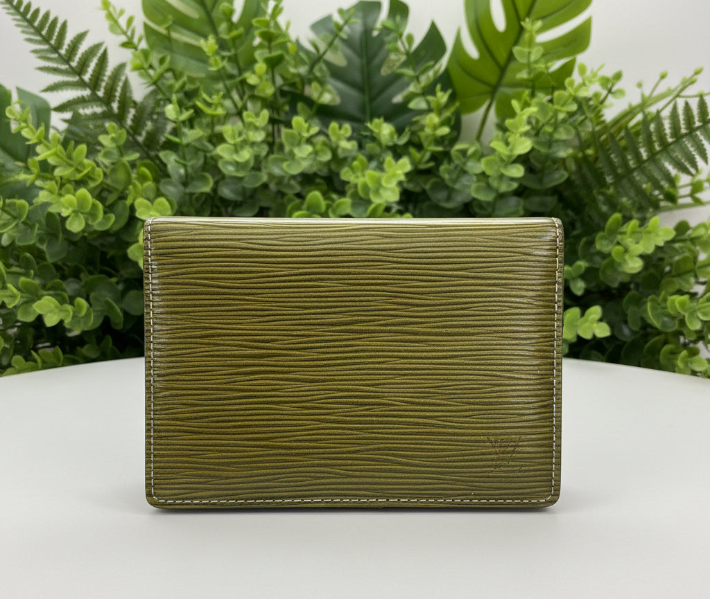 Louis Vuitton Olive Epi Agenda