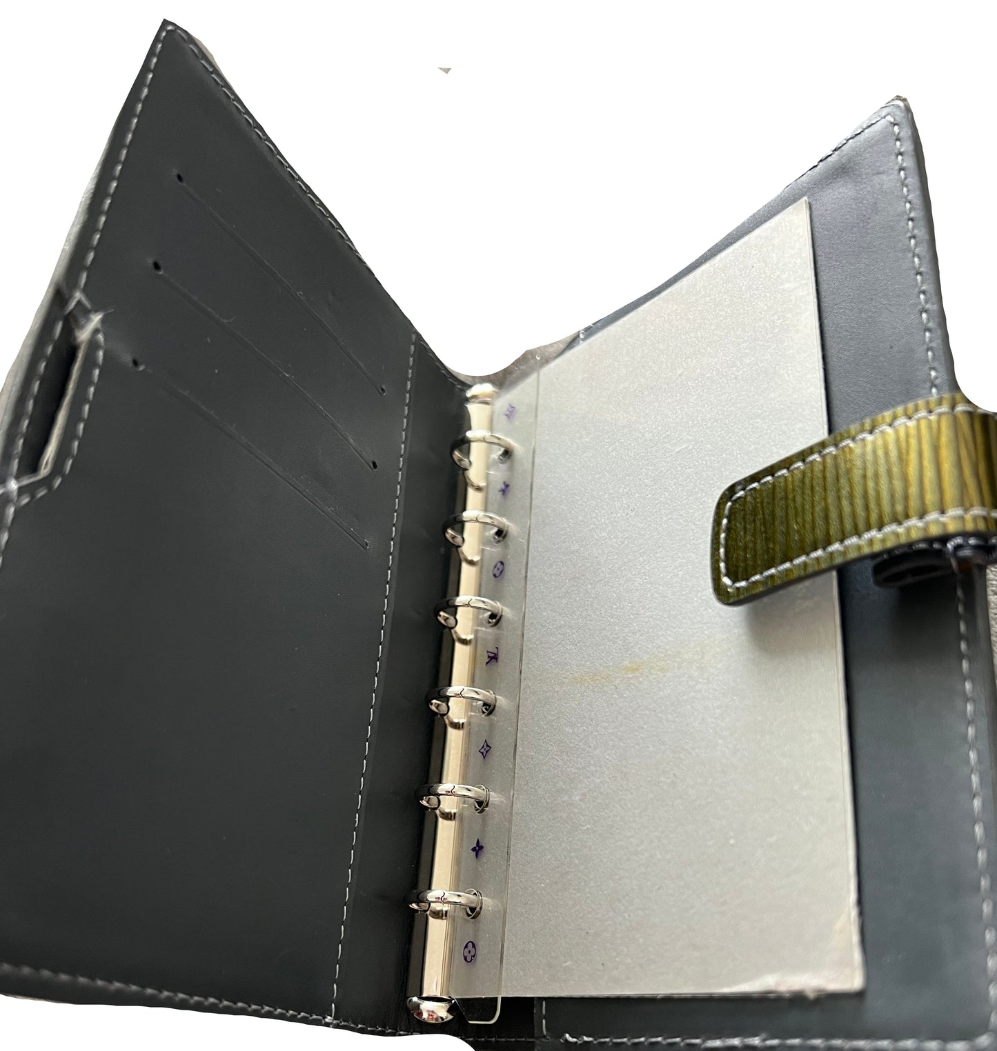 Louis Vuitton Olive Epi Agenda