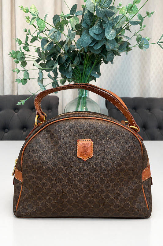 Celine Macadam Vintage Dome Satchel