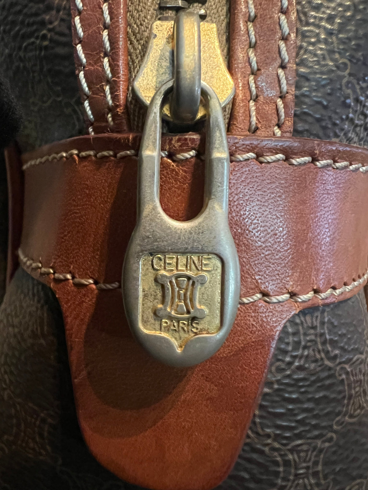 Celine Macadam Vintage Dome Satchel