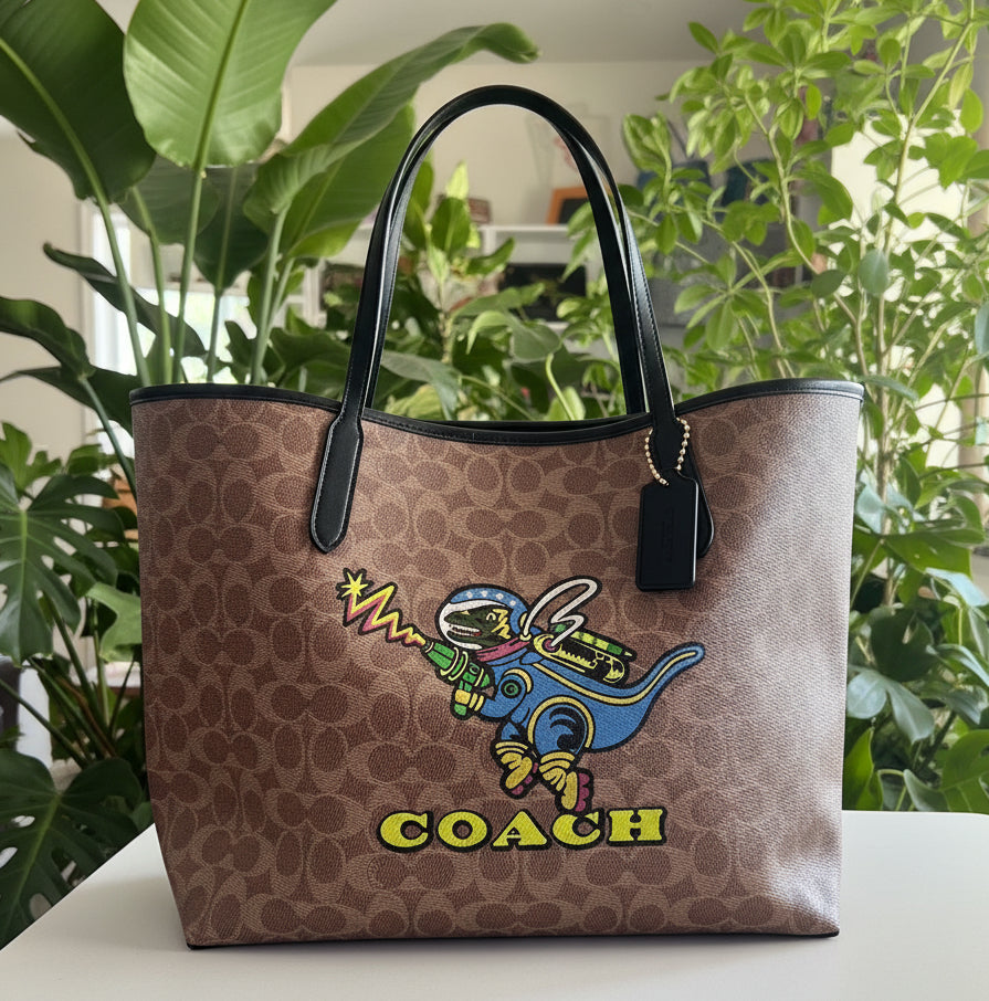 Coach Cosmic Rexy City Tote - Limited