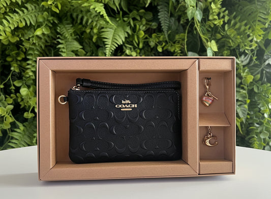 Coach Wristlet with Charms Box Set